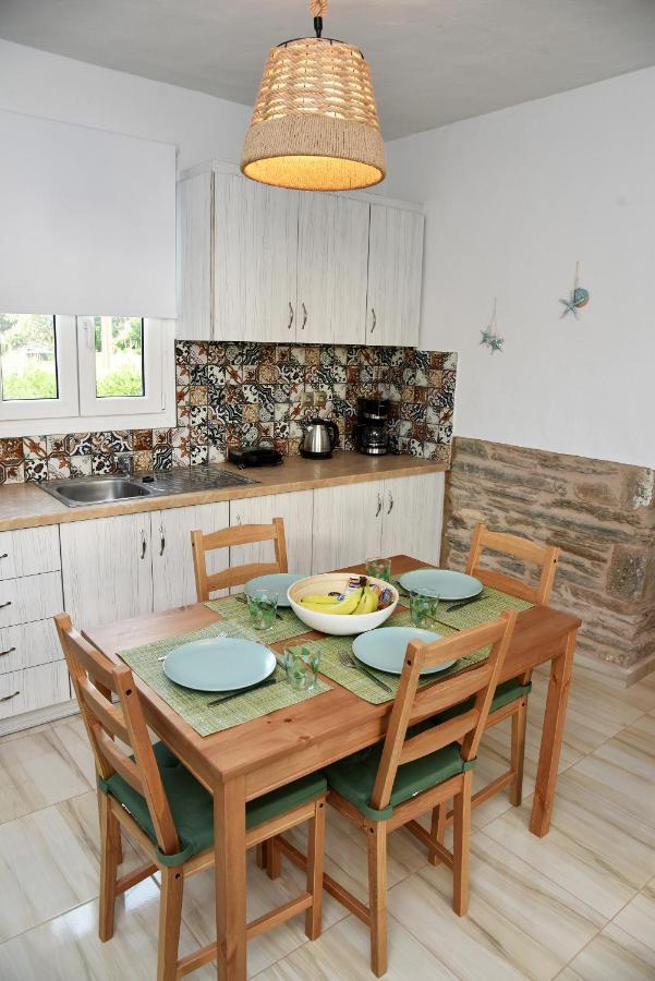 Kampos Family Garden Villa Batsíon Dış mekan fotoğraf
